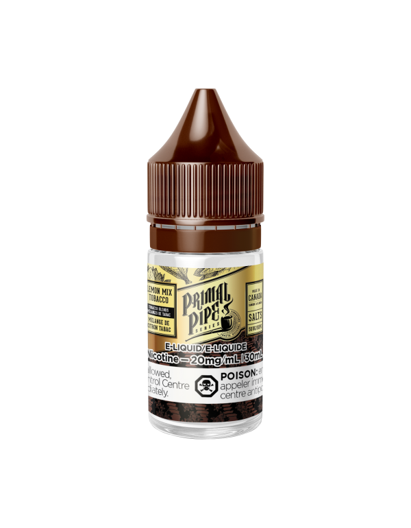 Lemon Mix Tobacco SALT - Primal Pipe E-Liquid